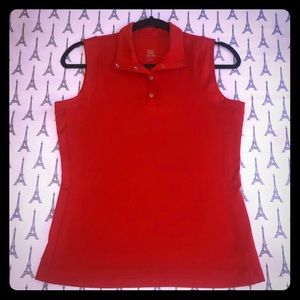 Tail Sleeveless Golf Polo
